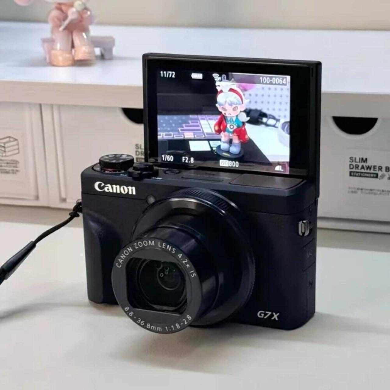 camera canon powershot g7x mark III compact