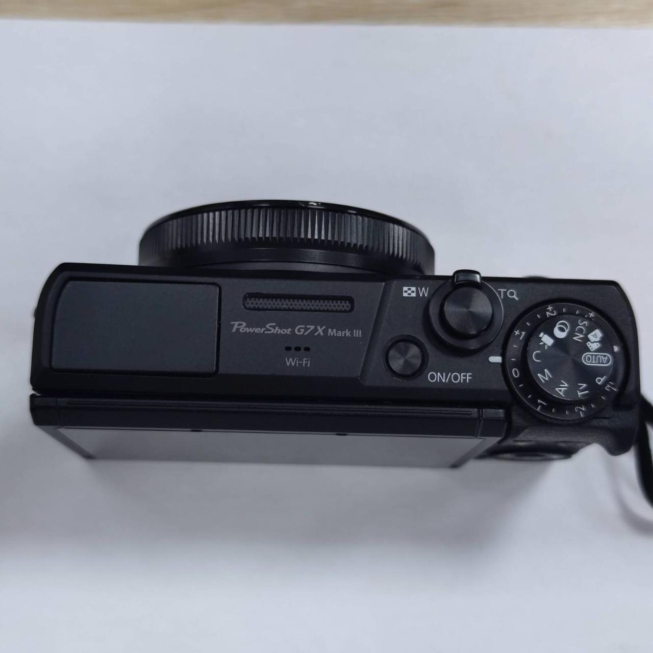 camera canon powershot g7x mark III compact