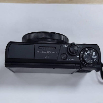 camera canon powershot g7x mark III compact