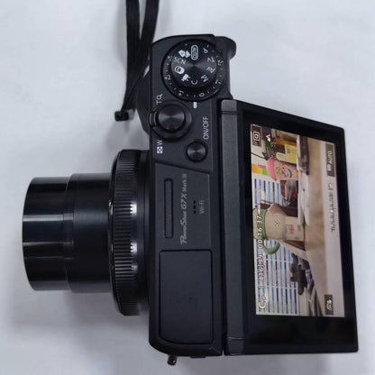 camera canon powershot g7x mark III compact