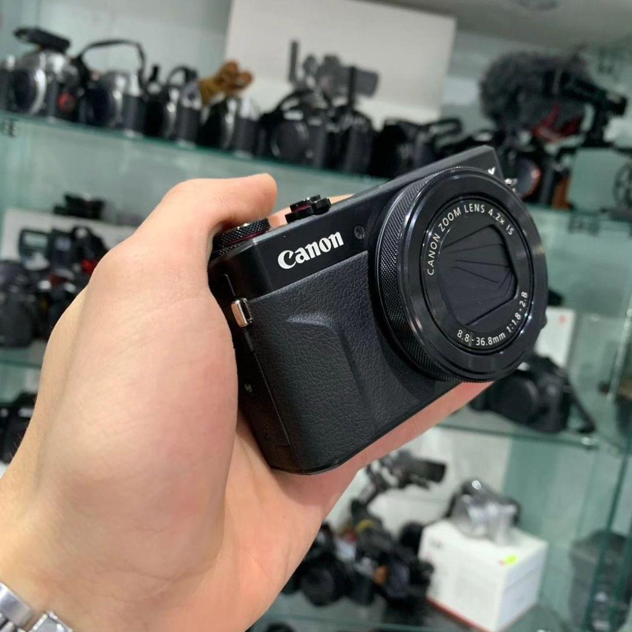 camera canon powershot g7x mark II compact