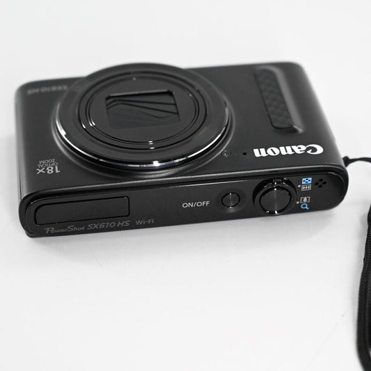 Canon PowerShot SX610 HS Digital Camera, 18x Zoom - Camera Only