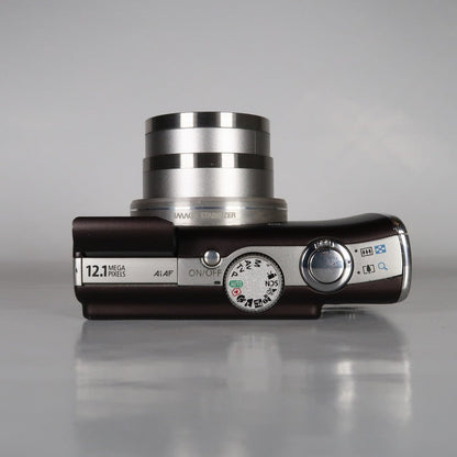 Canon PowerShot SX200 IS 12.1MP 12x Digital Camera Brown