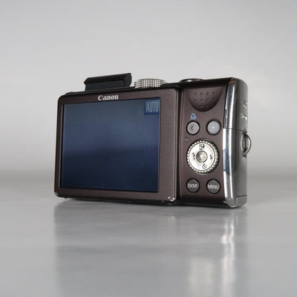 Canon PowerShot SX200 IS 12.1MP 12x Digital Camera Brown