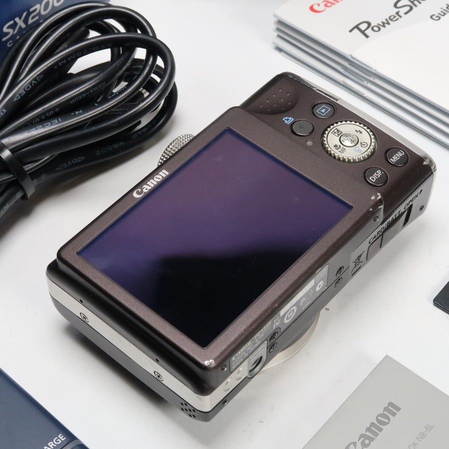 Canon PowerShot SX200 IS 12.1MP 12x Digital Camera Brown