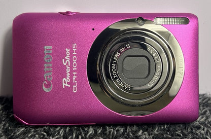 Canon PowerShot ELPH100HS 12.1MP Digital Camera with 4X Zoom