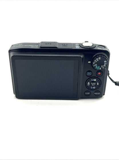 Canon PowerShot SX280 HS Digital Camera Black 20x Zoom 12.1MP